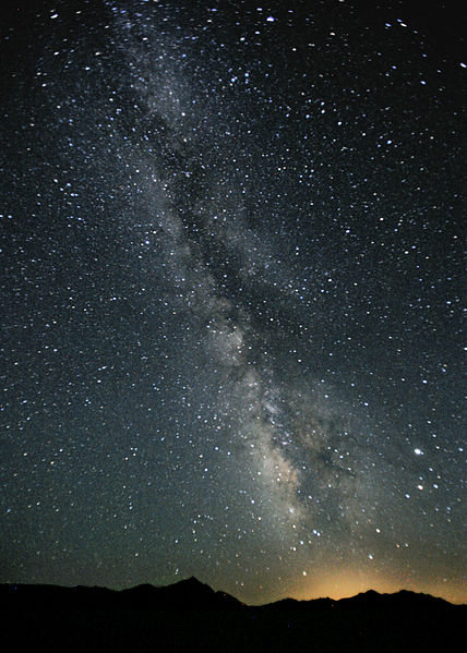 Milky Way filling the night sky